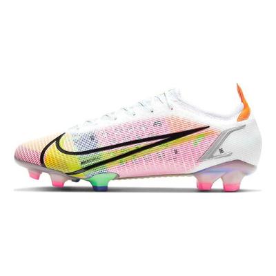 Кроссовки унисекс Mercurial Vapor 14 Elite FG White Dark Raisin Rage-Green Metallic-Silver CQ7635-105
