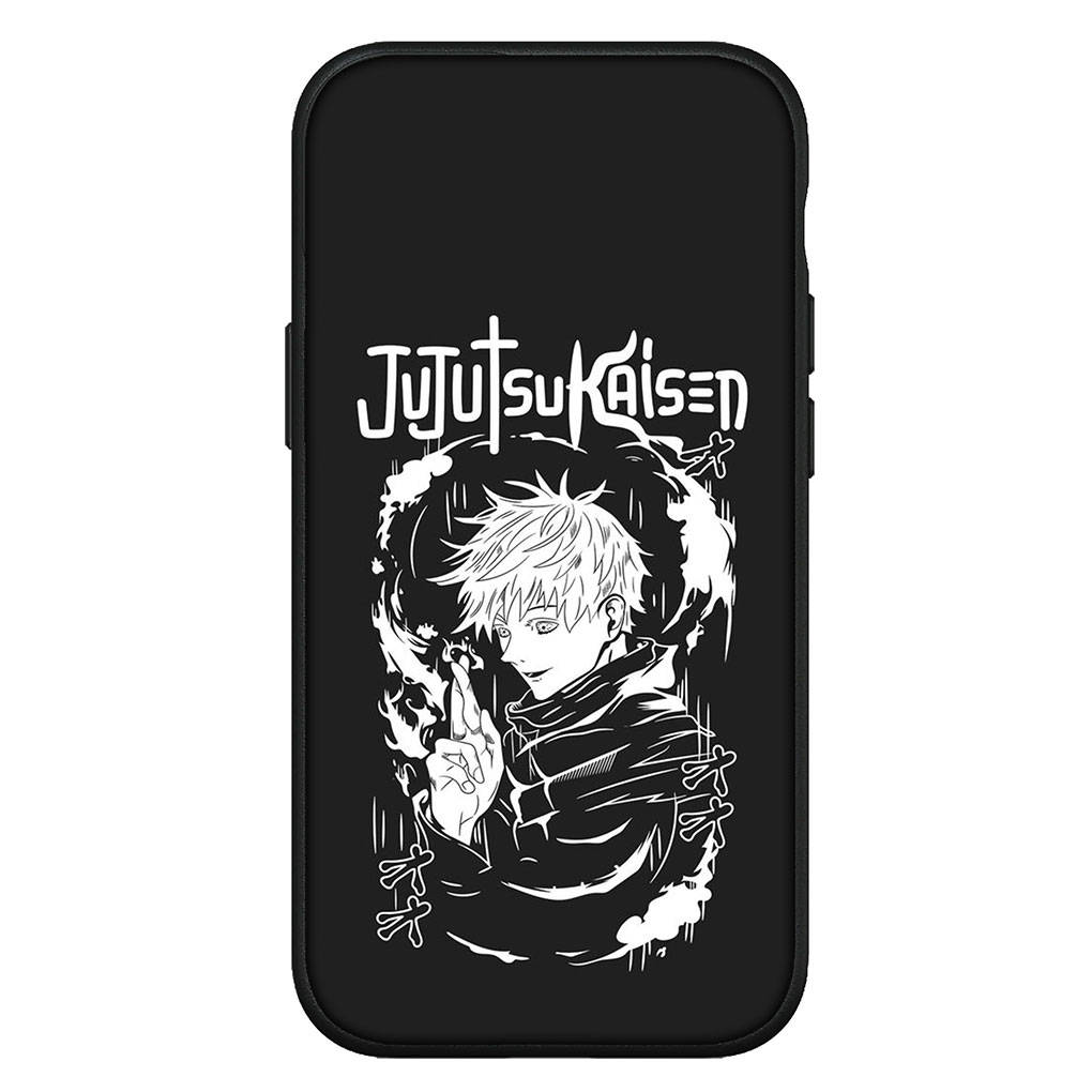 For iPhone 16 15 14 Xiaomi Redmi Note 13 12 11 Pro Max X 10 8 9 XR Samsung Galaxy S24 S23 9C OPPO Huawei Jujutsu Gojo Satoru Kaisen Cartoon Phone Case