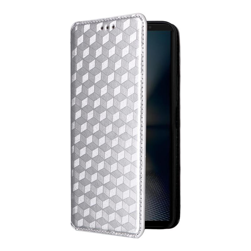 For ZTE Nubia Neo 5 5G stereoscopic lines flip wallet skin PU case purse For ZTE Nubia Neo 5 5G 3D Magnetic Phone Cover