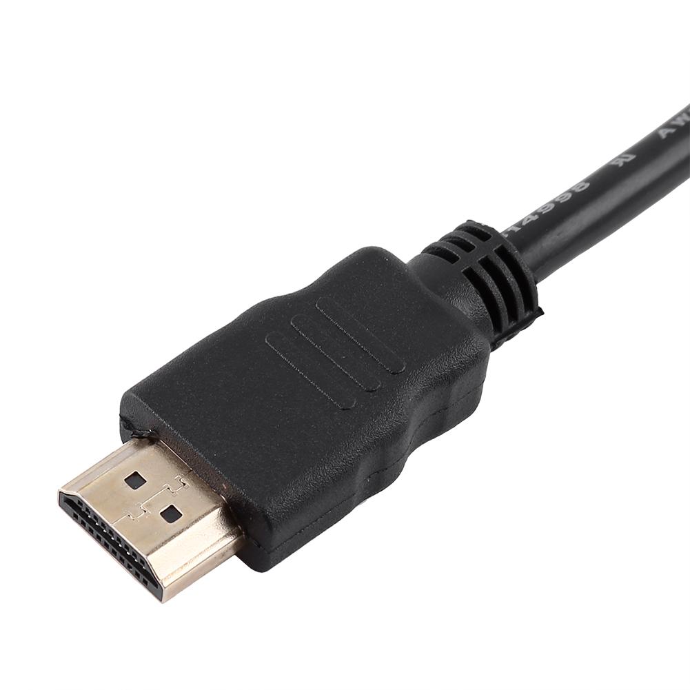 HDMI Male To HDMI A Type Female Adapter Converter Extension Cable With Screw Hole 30cm
