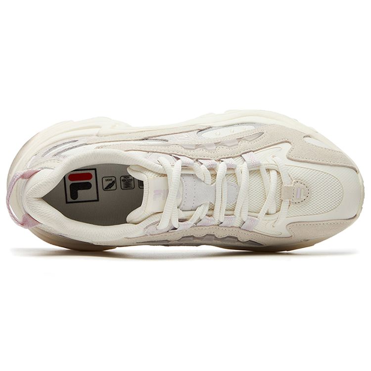 Fila Женские Классические Скейт-Кеды Бело-Черные F12W111117FSW