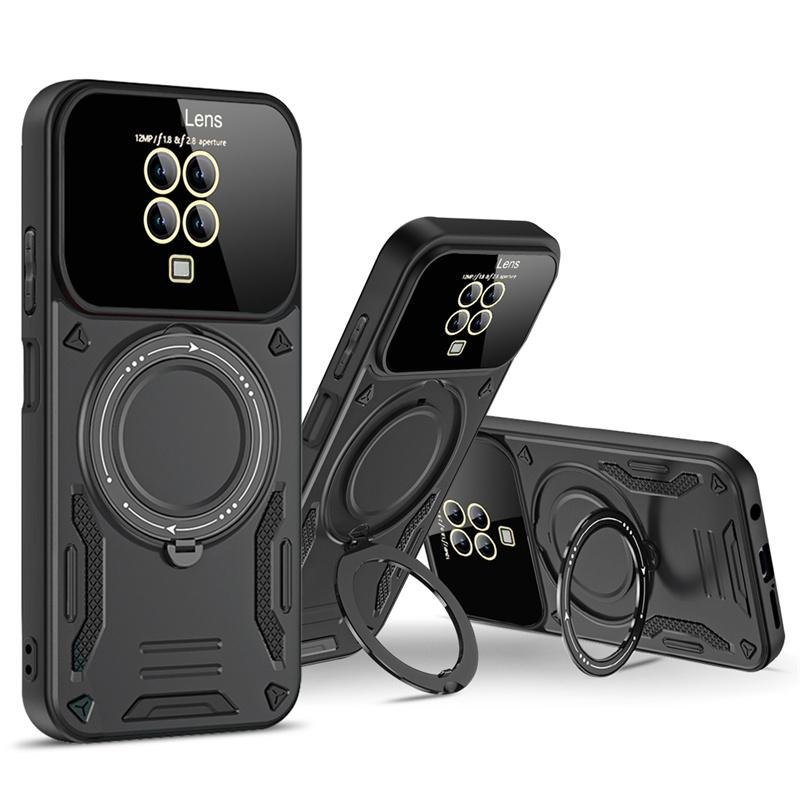 For Xiaomi Redmi Note 9 Pro Case Car Magnetic Holder Armor Cover for Xiaomi Redmi Note 9S Note9 9Pro Camera Protection Coque