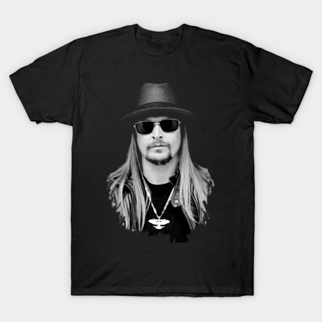 Asian Size Cotton Unisex Tshirt Print T-shirt Kid Rock Merch T-shirt No-Cut Print Regular Fit