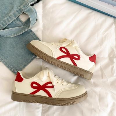 Корейские дутые туфли на платформе женские 2025 новый нишевый оригинальный дизайн шикарные универсальные взрывные повседневные моральные тренировки белые туфли