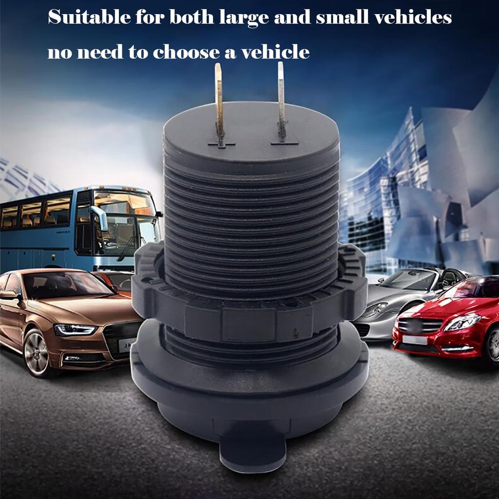 1 шт., водонепроницаемый штекер прикуривателя для мотоцикла, 60 см, с предохранителем, универсальный 12-24 В для автомобиля, лодки, мотоцикла