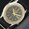 Б/У винтажные мужские часы SEIKO 5 AUTOMATIC JAPAN с черным циферблатом a435018-2 R122-a435018