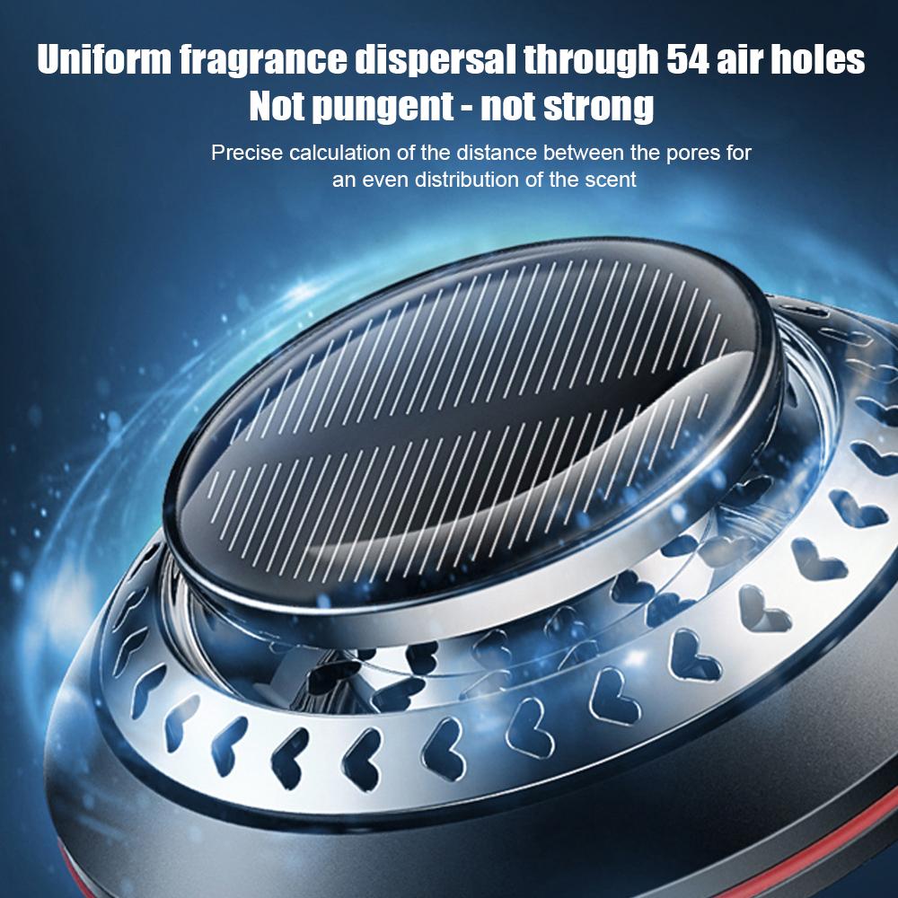 Комплект солнечных автомобильных диффузоров, долговечные ароматные автомобильные освежители воздуха, диффузор эфирного масла с