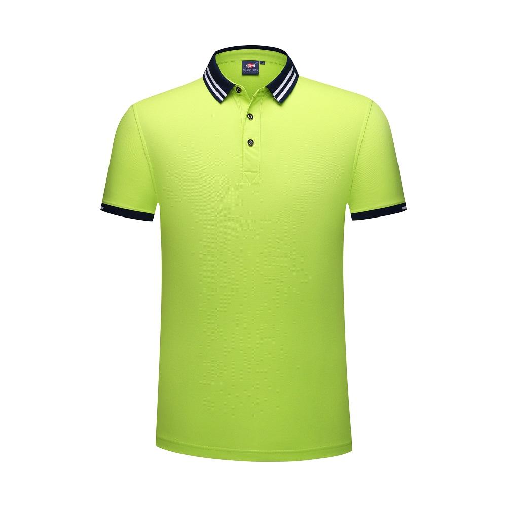 SH 973 220G Ice Ion Two Tone White Edge Color Insert Collar POLO