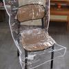 Transparent Chair Cover Waterproof PVC Chair Protector Universal Chair Seat Cover  Standard Chairs