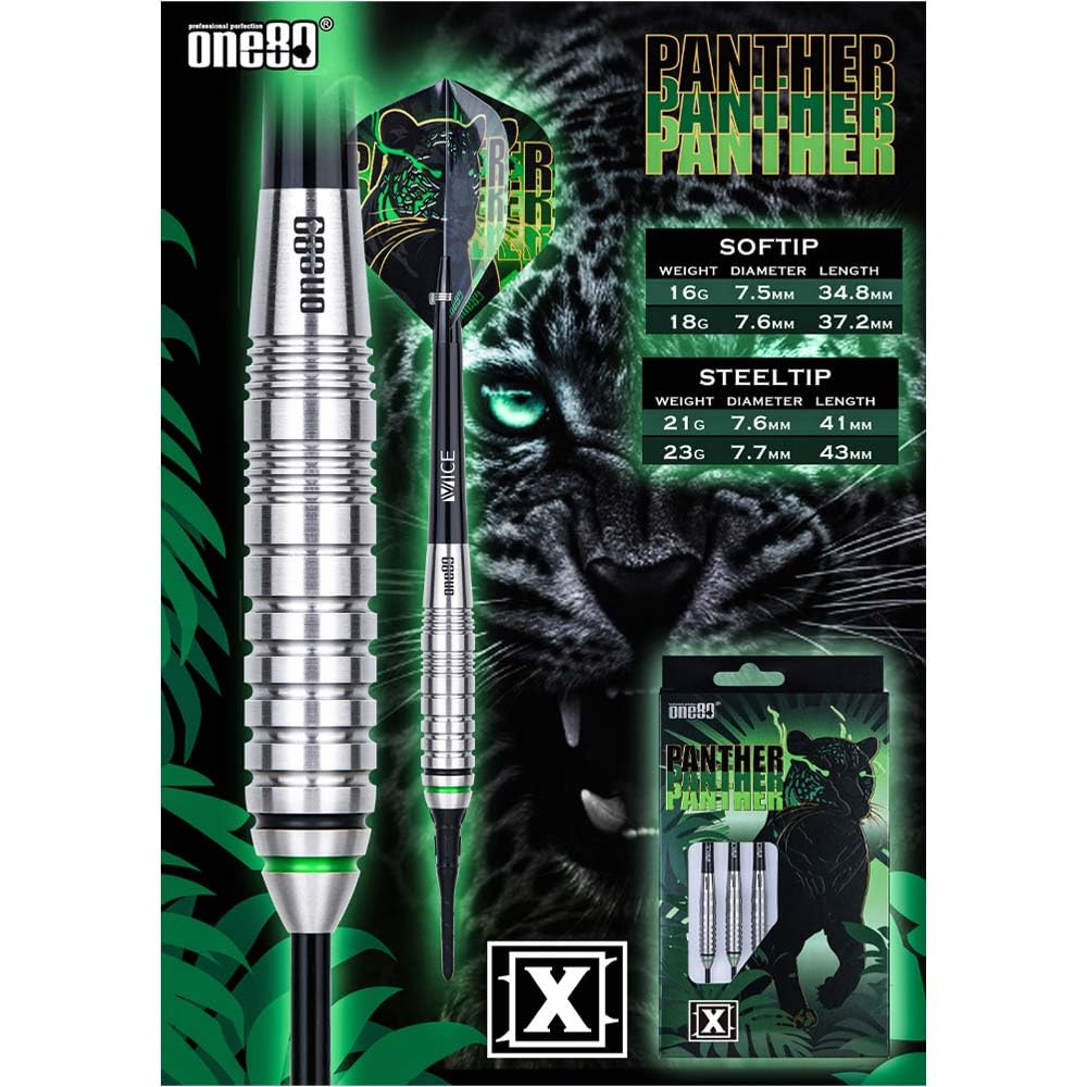 Набор дротиков One80 Panther X 2BA 16 г