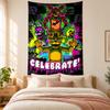 Five nights at freddy Tapestry highquality for decorating living room bedroom dorm walls ideal as bedroom wallart orholiday gift