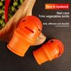Silicone Thumb Knife Finger Protector Vegetable Harvesting Knife Plant Blade Scissors Garden Tools Cutting Rings Garden Gloves