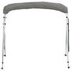 4 Bow Bimini Top with Mesh Side Panels 243 x (170 182) x 137 cm