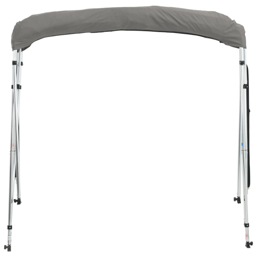 4 Bow Bimini Top with Mesh Side Panels 243 x (170 182) x 137 cm