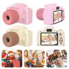 Kids Mini Camera Long Lens Cartoon Toys For Girls Boys Birthday Gifts 1080P 2.4 Inch Screen Photo Record Life Child Camera Toys