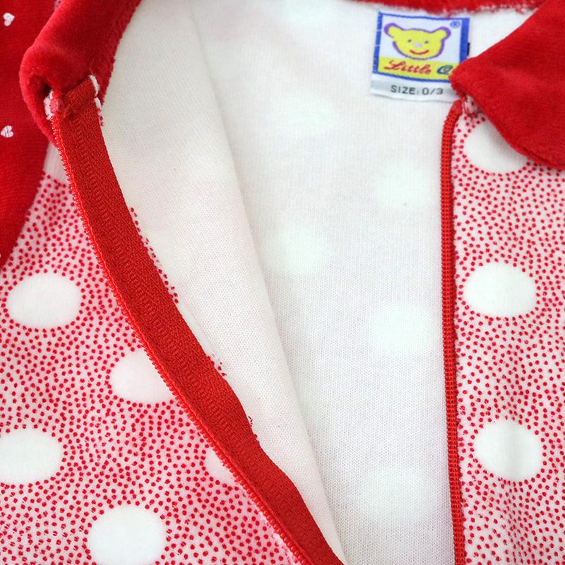 Детский комбинезон на молнии для девочек, осенняя и зимняя одежда, одежда для ползания с длинным рукавом, костюмы для новорожденных