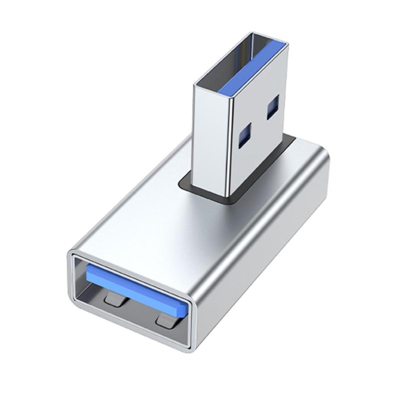 USB 3.0 Адаптер-переходник Папа-Мама, Разъем USB 3.0 Header, Угловой 90 градусов Вверх, Разъем для Порта Ноутбука, Ноутбука, ПК