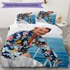 French legendary rock singer and actor Johnny Hallyday provides comfortable bedding covers and pillowcases for home use (without core) K23