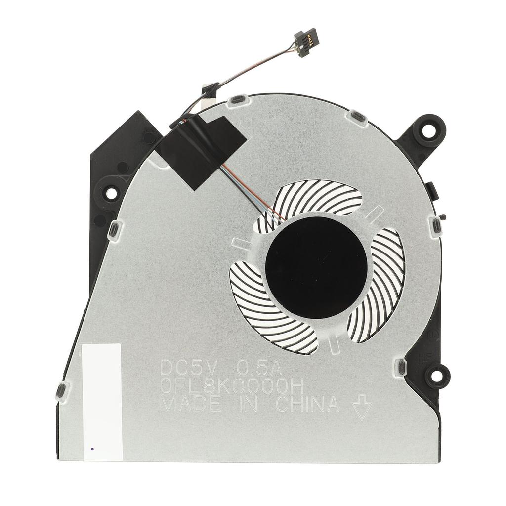 Laptop CPU Cooling Fan Replacement 4 Pin CPU Cooling Fan for HP ProBook 450 G6 L47695‑001 DC 5V 0.5A