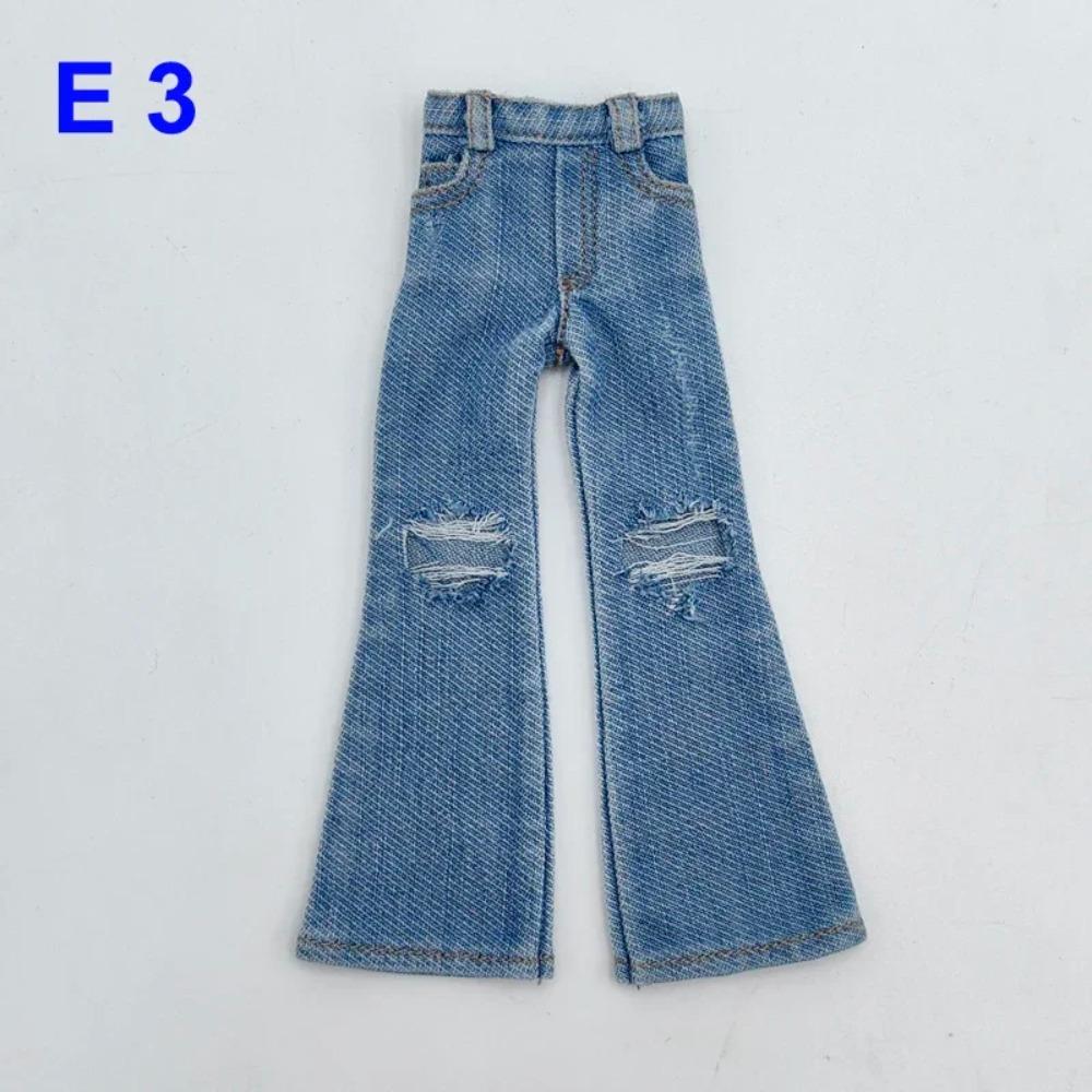 Для кукол Blythe Одежда Клеш Джинсы Брюки для Ob24 Ob22 Azone Кукол Наряд