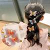 2pcs Colorful Butterfly Hairpins Barrettes Women Sweet Girls Hair Clip Hair Ornament Rainbow Headwear Fashion Hair Accessories