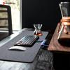Extra Large Computer Desk Mat, And Wear-Resistant Non-Slip Rubber Base, Thickened Desk Pad, Keyboard Mat, 900*400mm, Dark Gray 0383