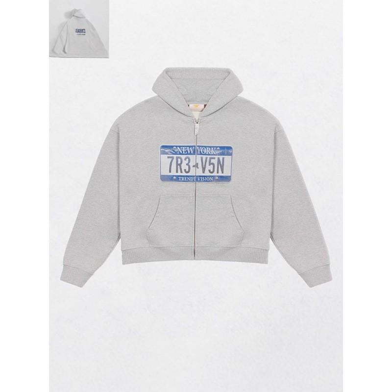 Unisex Oversized Hooded Sweatshirt With Embroidered Letter Design Streetwear Casual Long Sleeve Pullover