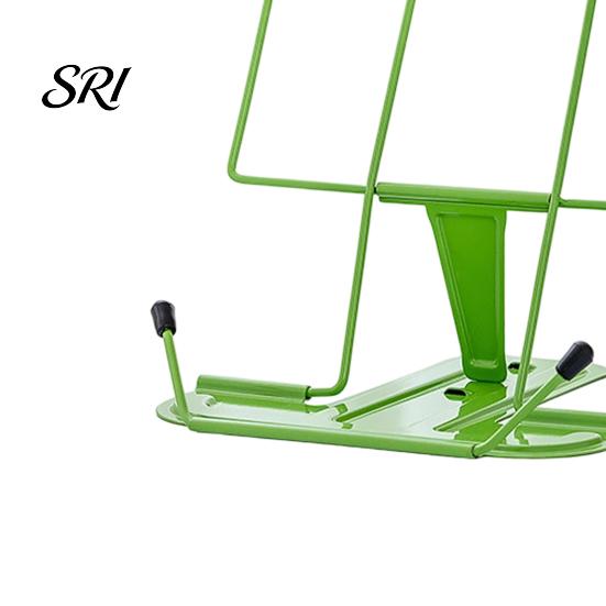 Book Holder for Office Use Foldable Iron Stand Adjustable with Non-Slip Base Portable Desktop book, Sheet Music & Study Stable
