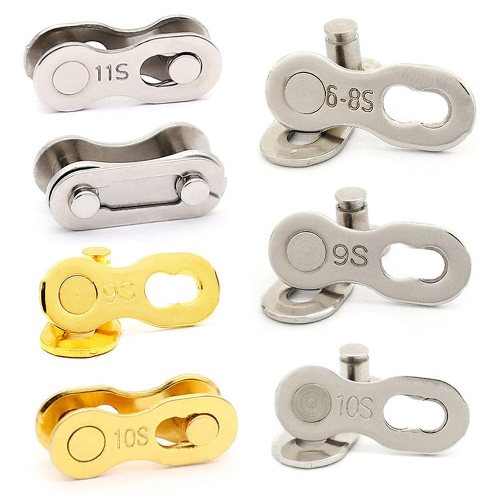1 pair 6-8/9/10/11s Road Speed Magic Bike Joint Quick Master Link Bicycle Connector Chain Lock Set