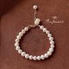 Handmade Freshwater Pearl Bracelet Collection Geometric Design Boho Chic Womens Jewelry Lightweight Elegant Daily Wear