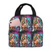 B-Borderlands Shooting Game Gaming Insulated Lunch Bag for Women Office Cooler Thermal Food Box Tote Lunch Boxes Container