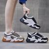 Fashion Women Fashion Chunky Sneakers Women Autumn New Lace Up Casual Platform Sports Shoes Female Thick Bottom High Heels Sneakers
