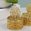 Handheld Gold Hollow Box European Style Packaging Gift Box Candy Container Box  Wedding Table
