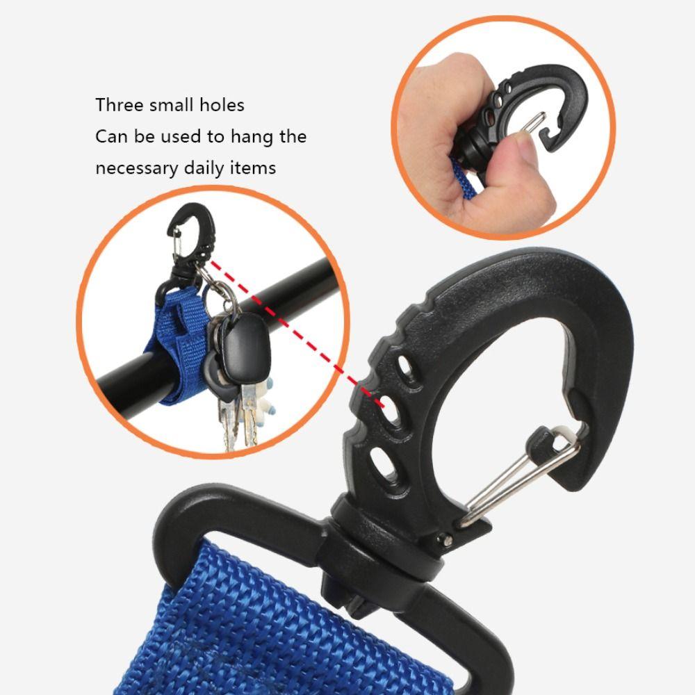 1 Pair Hook and Loop Paddleboard Paddle Holder Strap Rotatable Hook Paddle Clip Paddle Storage