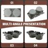 Car Center Console Water Cup Holder Beverage Bottle Holder Coin Tray 51168248504 For BMW 3 Series E46 98-06