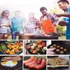 Non-stick BBQ Grill Mat 40*33cm Baking Mat BBQ Tools Cooking Grilling Sheet Heat Resistance Easily Cleaned Kitchen Tools
