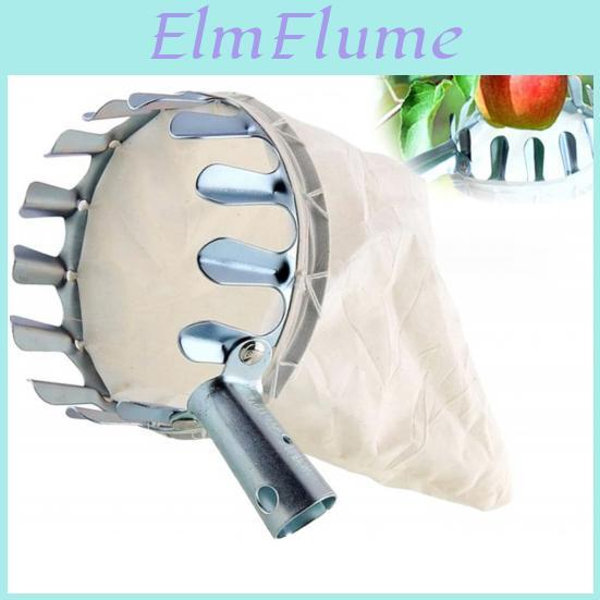 Fruit Fruit Picker Basket Head Picking Tool Laborsaving Fruit Picker Catcher Tree Picking Tool For Oranges Pears Mangoes
