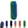 11Pcs Spike Texture Keychain Quiet Fidgeting Portable Stress Relief Tool with Bright