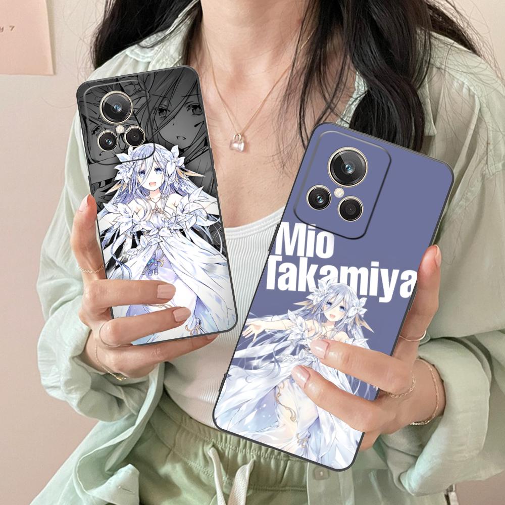 Чехол для мобильного телефона Date a Live Мио Такамия, матовый ТПУ, для Realme 15 14 13 12 11 10 9 Pro Plus T i Lite 5G, цветная печать