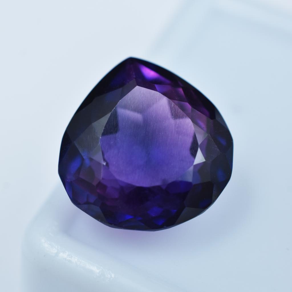 Purple Tanzanite Loose Gemstone 8.30 ct Pear Cut Unheated for Jewelry Making and Gem Collections