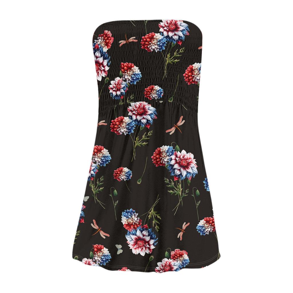 Женские повседневные летние платья без рукавов, весеннее лоскутное бохо-цветочное коктейльное вечернее платье