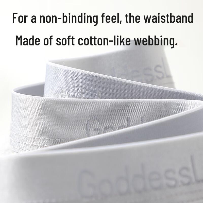 Langsha Women's Combed Cotton Antibacterial Seamless Sport Briefs