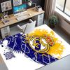Football team Pattern Rug, Indoor/Outdoor Mat, for Picnic, Gameroom, Bedroom, Office, Living Room, Home Decor Carpet, Birthday Gift