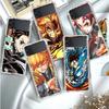 Demon Slayer Anime Luxury Case For Samsung Galaxy Z Flip 3 4 5g Funda Z Flip3 Clear Pc Hard Shockproof Back Phone Coque Shell