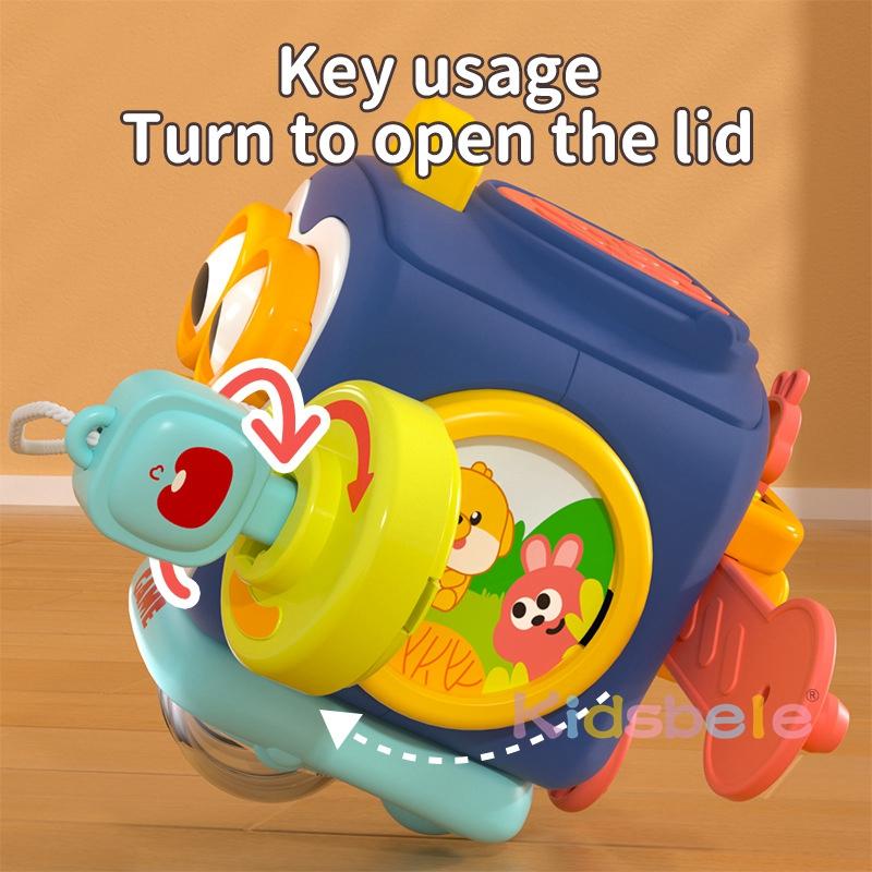 6 в 1 Motessori игрушки для малышей, милый пингвин, ловля рук, мяч, обучающая игрушка, обучающая сенсорная мелкая моторика, подарки