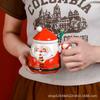 New Creative Cartoon Santa Claus Cup Ceramic Cup Christmas Holiday Gift Hand-painted Water Cup Souvenir Mug Cute Coffee Office