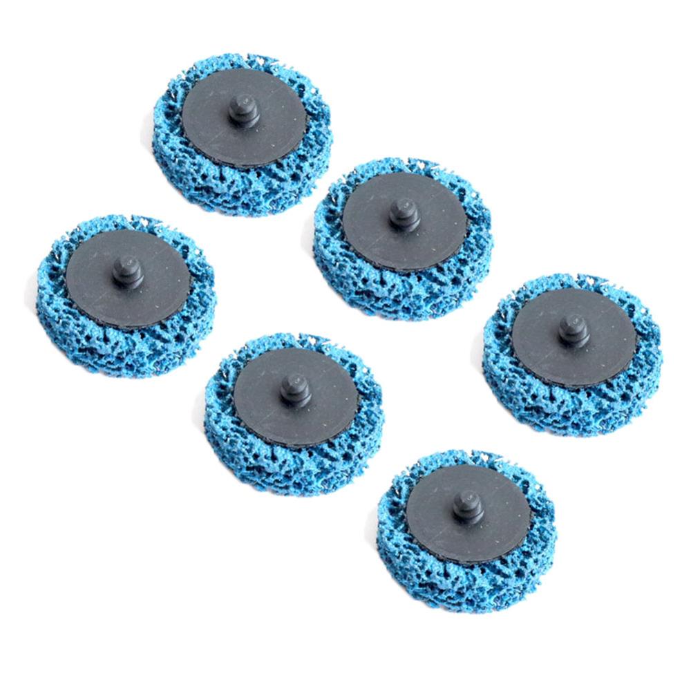 2" 3inch 75mm 6pcs Quick Change Disc Clean & Strip Grinding Disc for Metal Paint Rust Removal