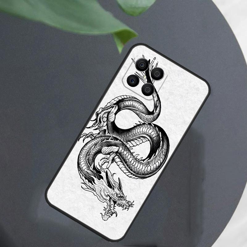 Китайский Дракон Для Honor Magic 8 7 6 Pro Чехол Для Honor Win RT X9d X9c X9b X9a X8c X8b 50 70 90 200 400 Lite