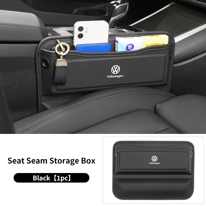 Cup Holders Car Seam Storage Box Crevice Organizer Bag Gap Filler For Volkswagen VW Scirocco Jetta Beetle Golf Passat Polo Tigua