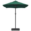 Garden Sun Umbrella Green 385 x 209 x 244 cm Polyester